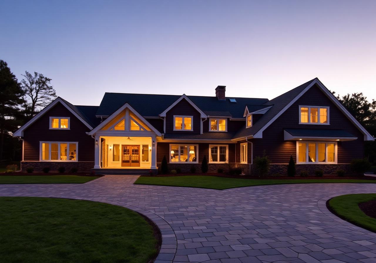 Modern farmhouse exterior